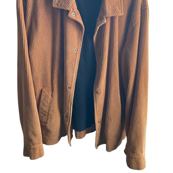 Grayers Brown Corduroy Snap Button Jacket - Picture 3 of 8